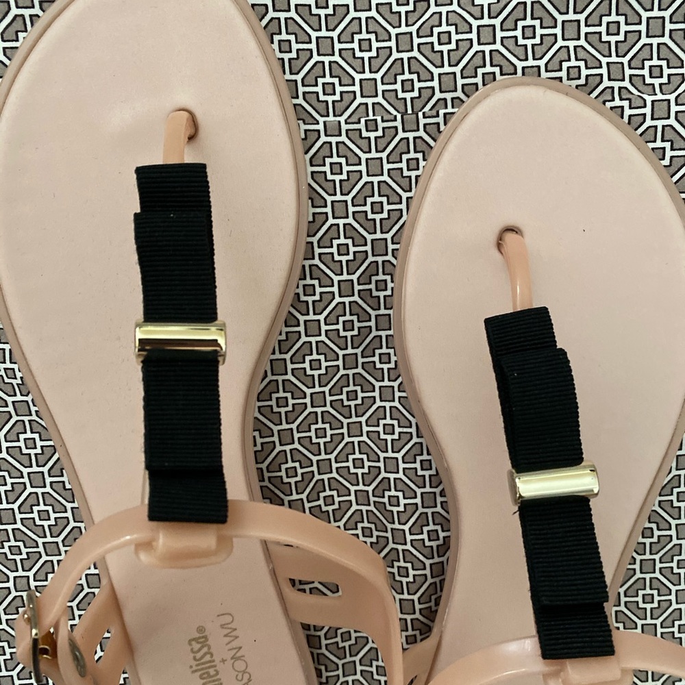 NWOT BLUSH MELISSA + JASON WU SANDAL - Picture 4 of 11
